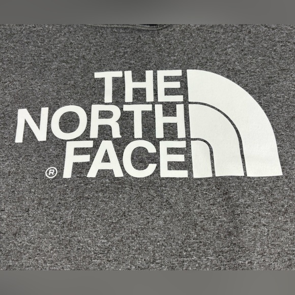 The North Face Women’s Charcoal Hoodie Size Large Excellent Condition - Picture 2 of 5